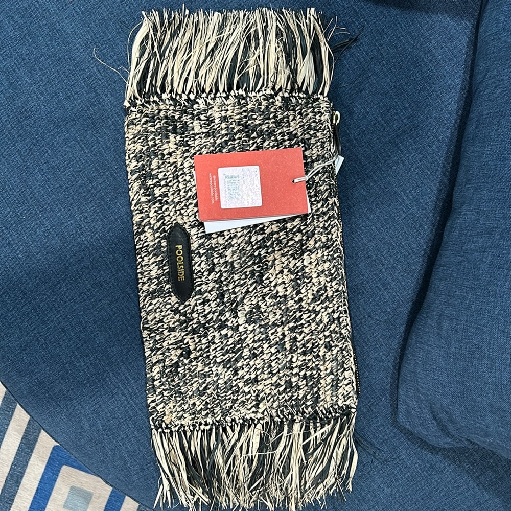 Poolside Tropical Fringe tote.  Never been used.  NWT.